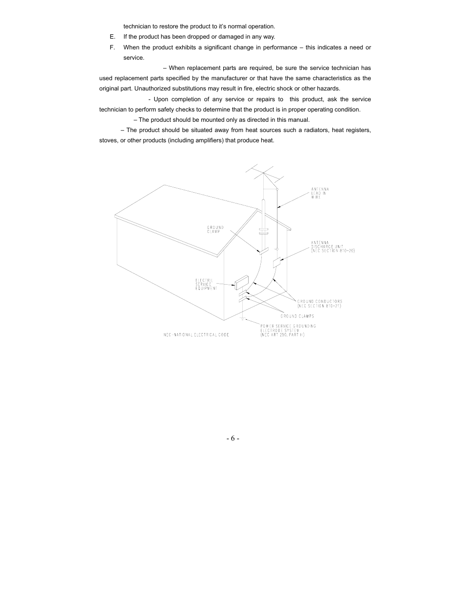 Audiovox VE1020 User Manual | Page 6 / 29