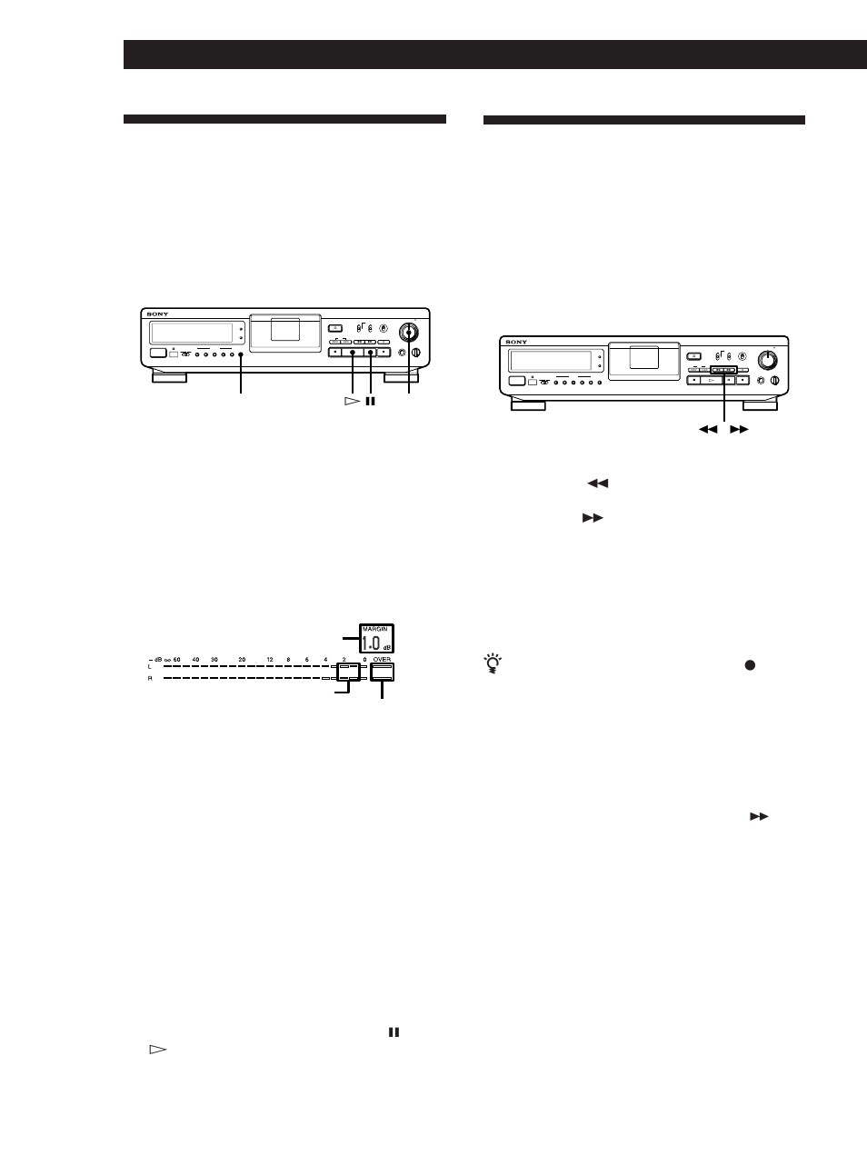 Verwendung der ende-suchfunktion, Verwendung der ende- suchfunktion, Aufnahmebetrieb | Sony DTC-ZE700 User Manual | Page 10 / 96