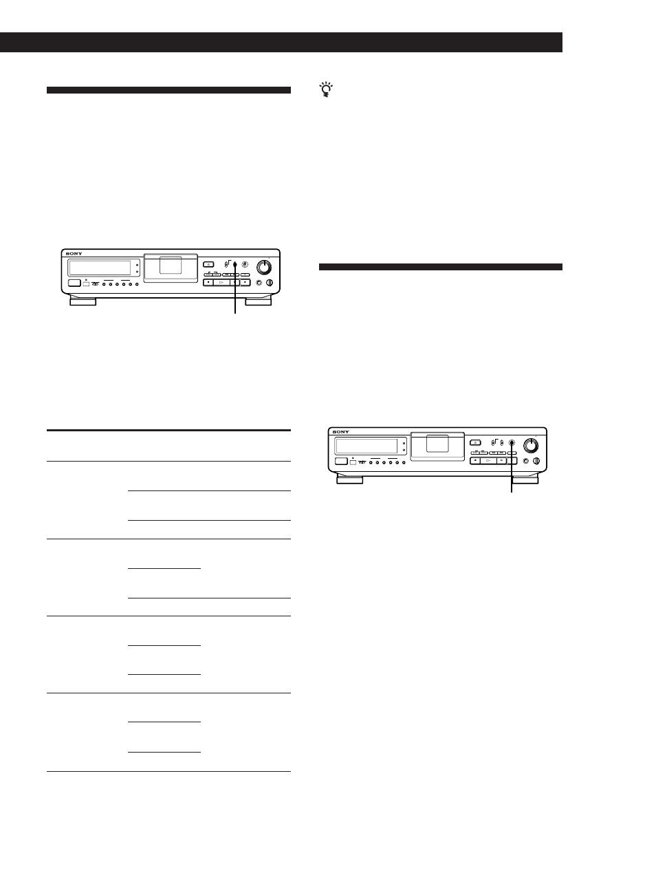 Einstellen des aufnahmemodus, Verwenden der sbm-funktion (super bit mapping), Aufnahmebetrieb | Sony DTC-ZE700 User Manual | Page 11 / 96