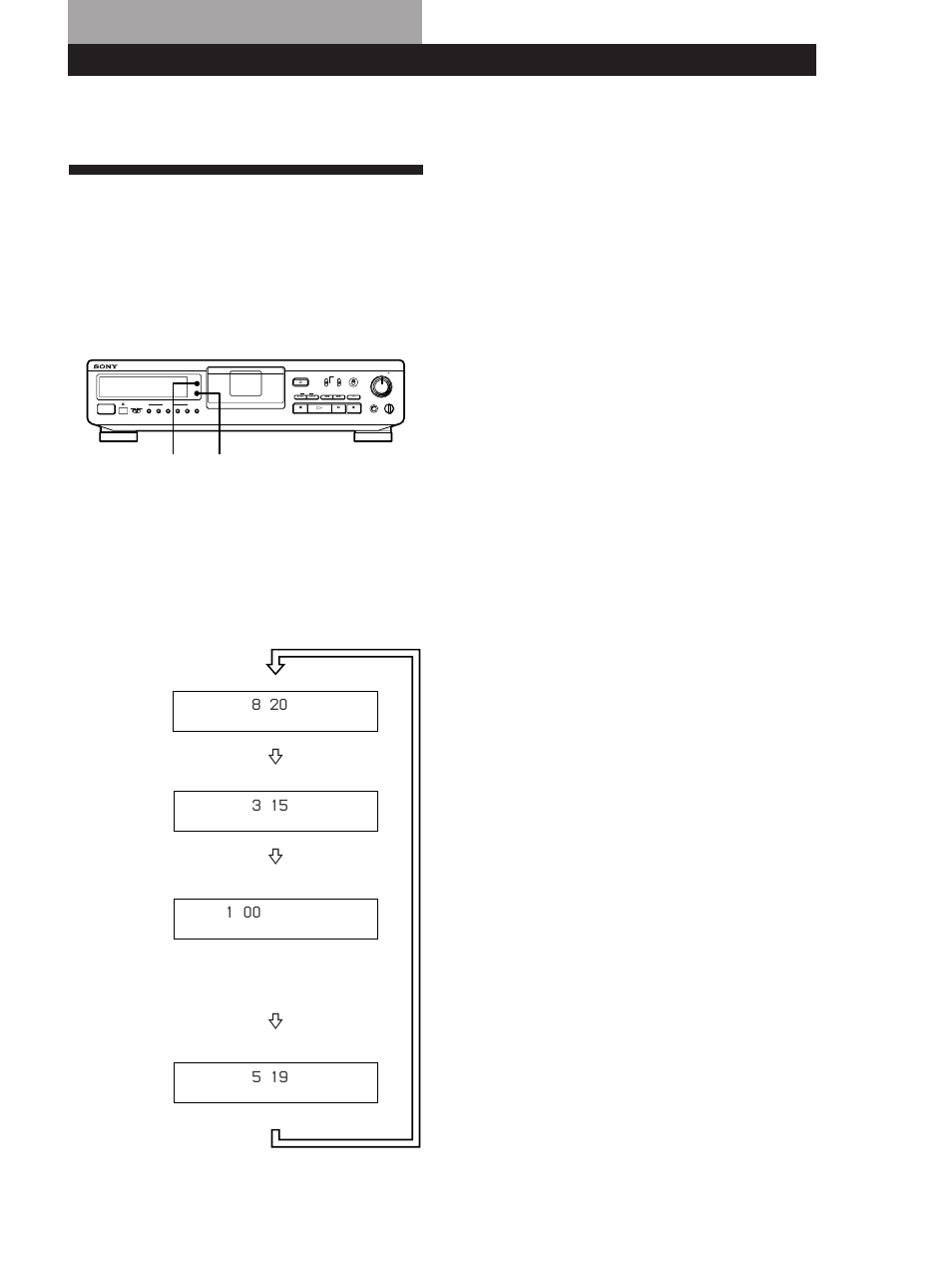 Wiedergabebetrieb, Anzeigen im display, Wenn emphasis im display angezeigt wird | Sony DTC-ZE700 User Manual | Page 13 / 96