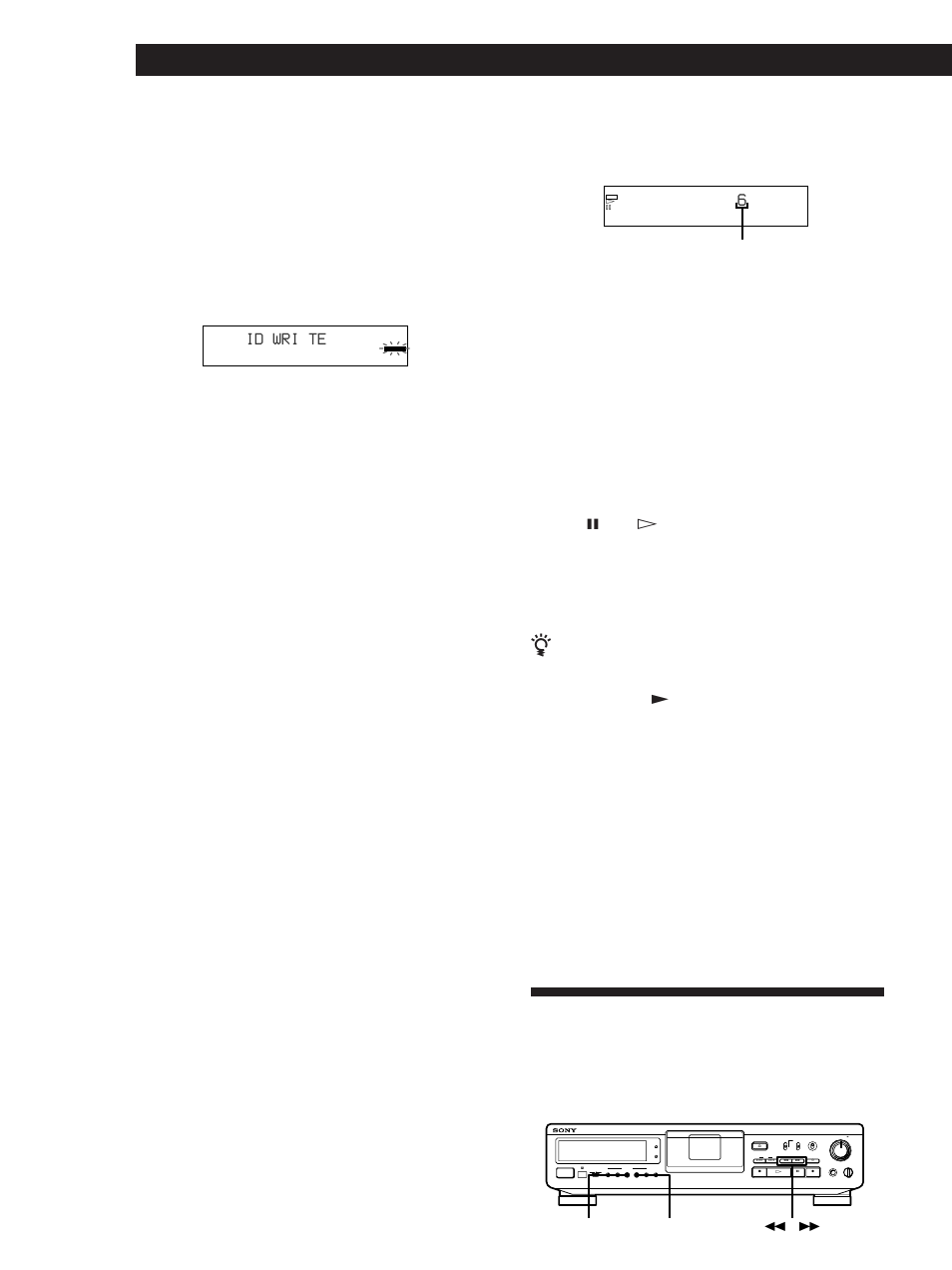 Setzen von startcodes während der wiedergabe | Sony DTC-ZE700 User Manual | Page 16 / 96