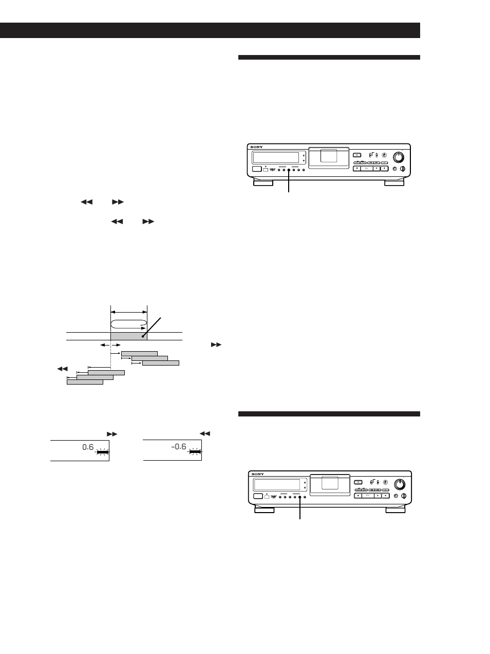 Fininställning av delkodens start id läge, Radering av delkoden start id, Kodning av delkoder | Sony DTC-ZE700 User Manual | Page 65 / 96