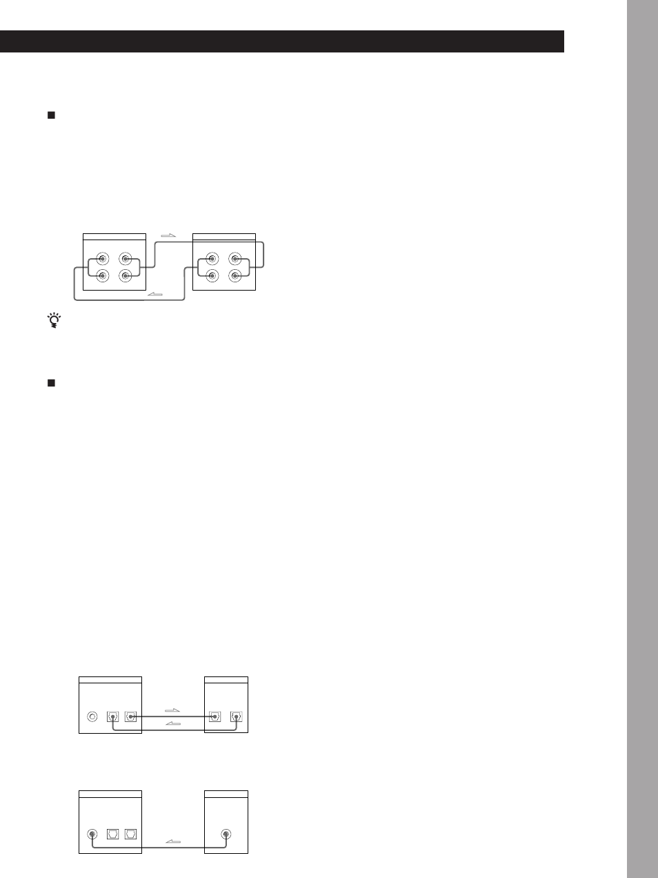 Preparativi, Collegamento del cavo di alimentazione ca, Impiego | Collegamenti, Operazioni fondamentali, Quando si registra con un microfono, Nota | Sony DTC-ZE700 User Manual | Page 77 / 96