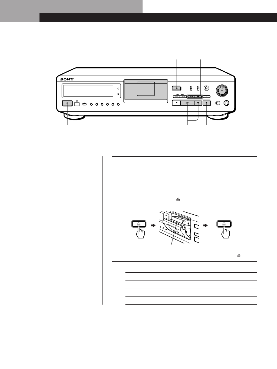 Registrazione di nastri dat, Operazioni fondamentali 6, Operazioni fondamentali | Premere power, Premere open/close § e inserire una cassetta, Per registrare tramite, Regolare input su | Sony DTC-ZE700 User Manual | Page 78 / 96