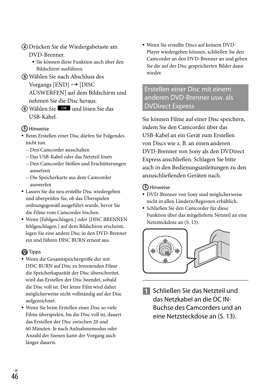 Sony DCR-SX15E User Manual | Page 116 / 283