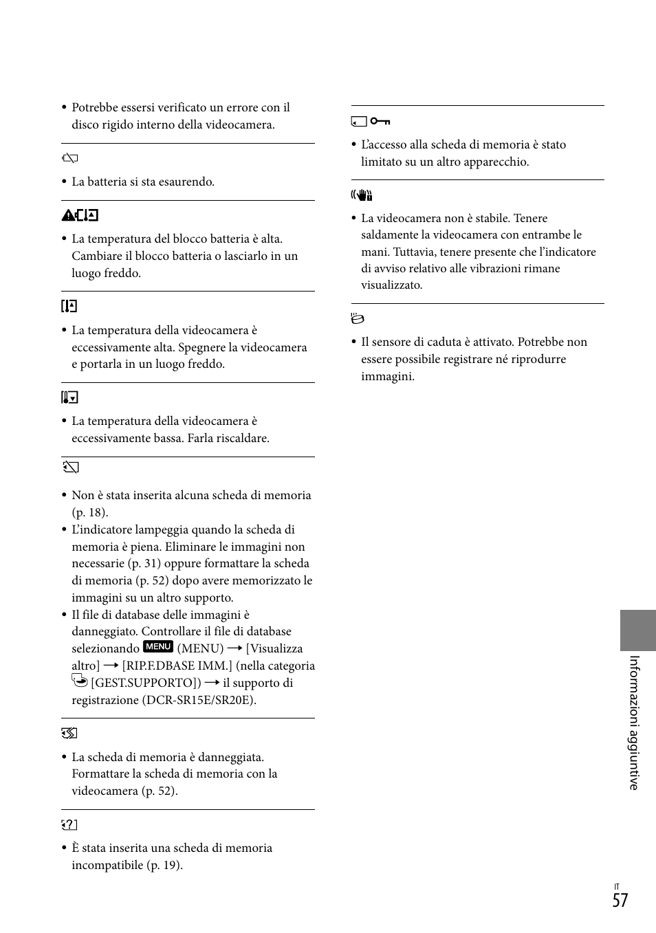 Sony DCR-SX15E User Manual | Page 269 / 283