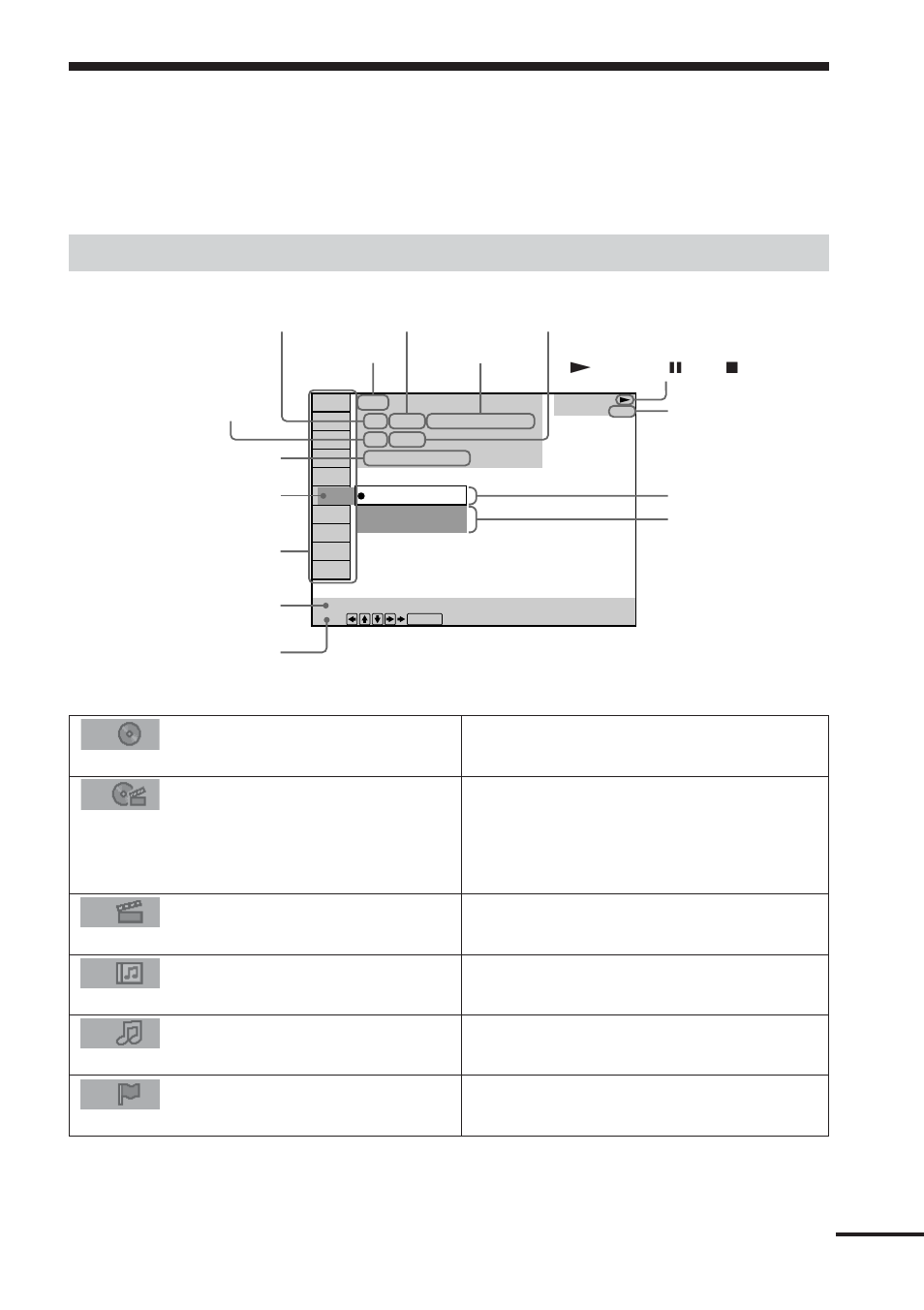Guide till kontrollmenyn, Kontrollmeny | Sony DAV-DS1000 User Manual | Page 101 / 344