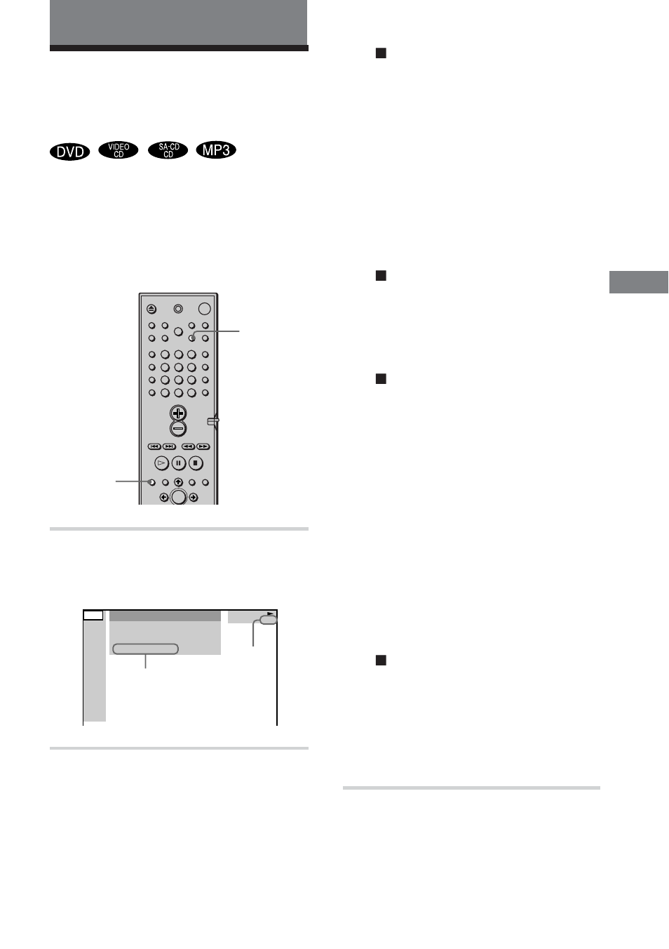 Kontrollera uppspelningstiden och återstående tid | Sony DAV-DS1000 User Manual | Page 135 / 344