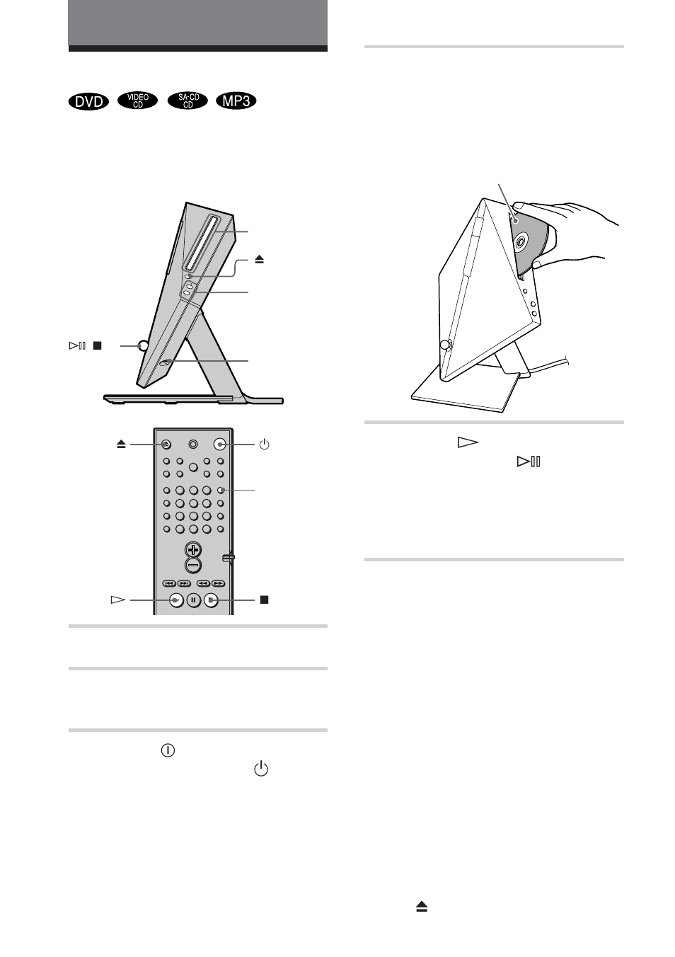 Riproduzione di dischi | Sony DAV-DS1000 User Manual | Page 208 / 344