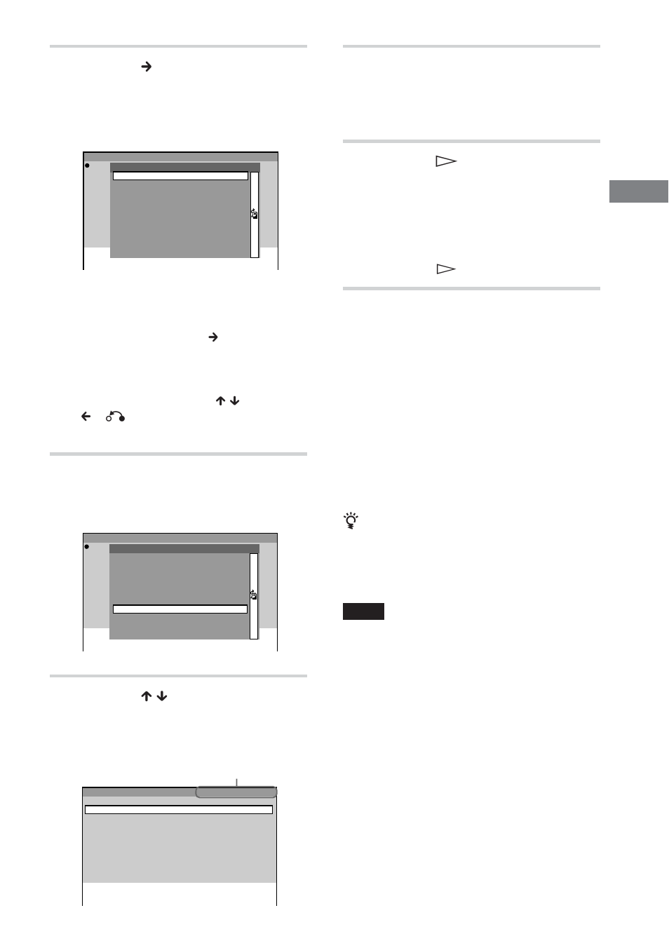 Ripr oduzione di disc hi, Premere h per iniziare la riproduzione programmata, Premere c | Selezionare il brano che si desidera programmare | Sony DAV-DS1000 User Manual | Page 215 / 344