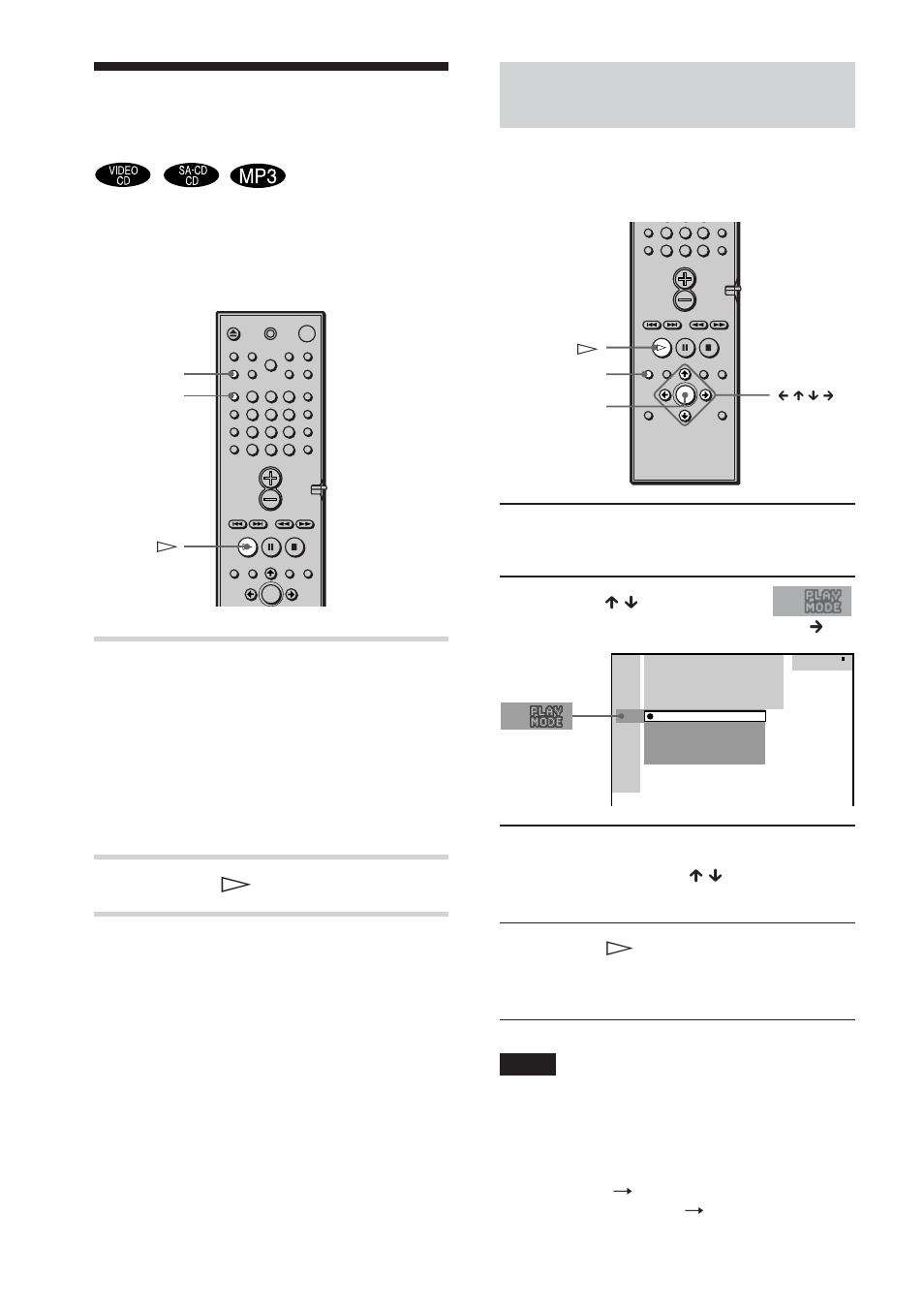 Riproduzione in ordine casuale, Casuale), Premere h | Sony DAV-DS1000 User Manual | Page 216 / 344