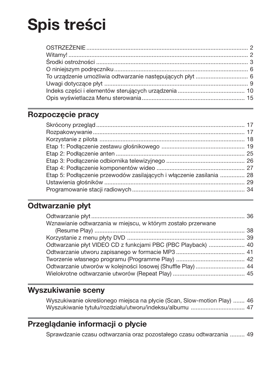 Sony DAV-DS1000 User Manual | Page 262 / 344
