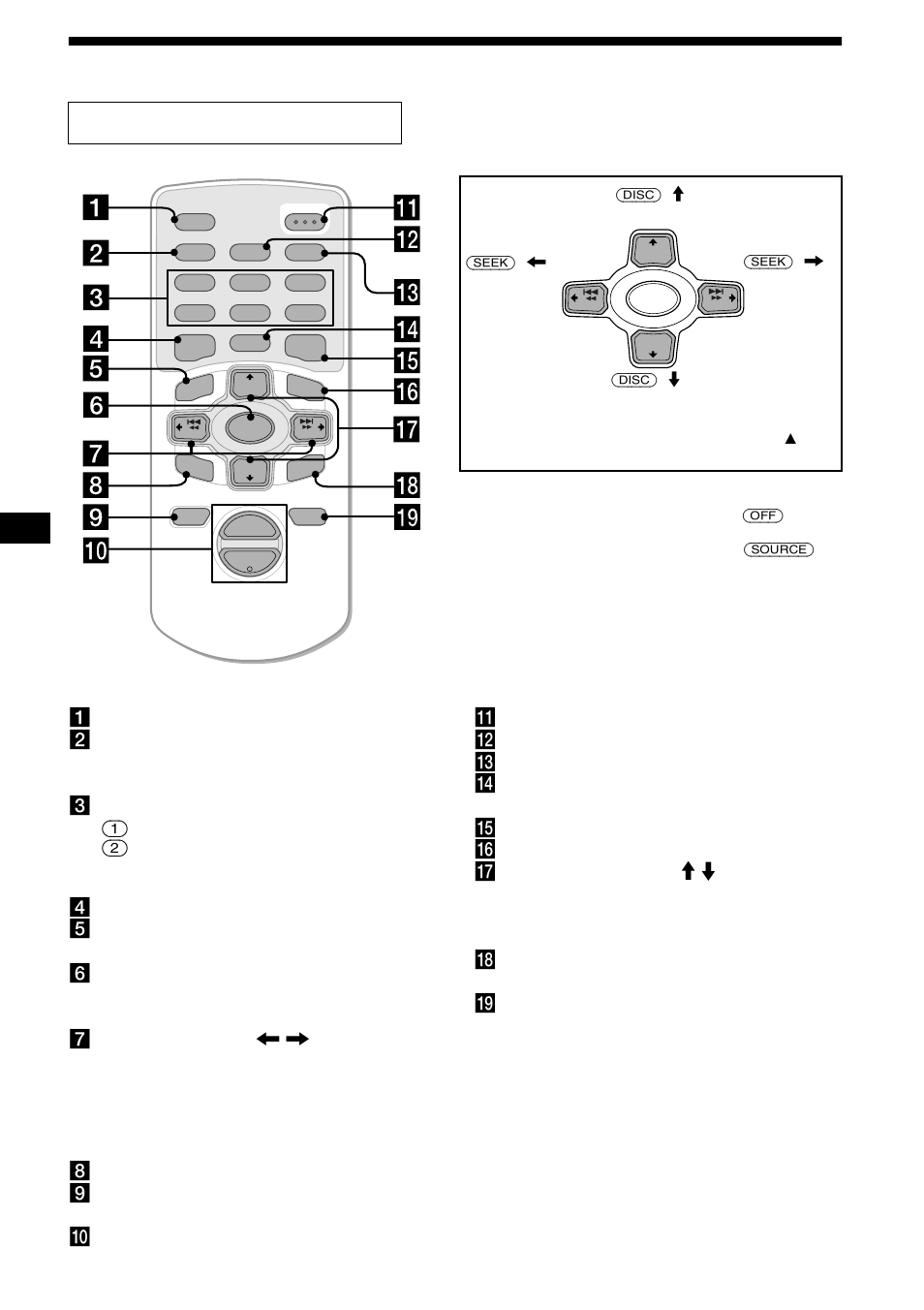 Individuazione dei comandi, 4individuazione dei comandi, Telecomando a scheda rm-x111 | Sony CDX-M850MP User Manual | Page 110 / 178