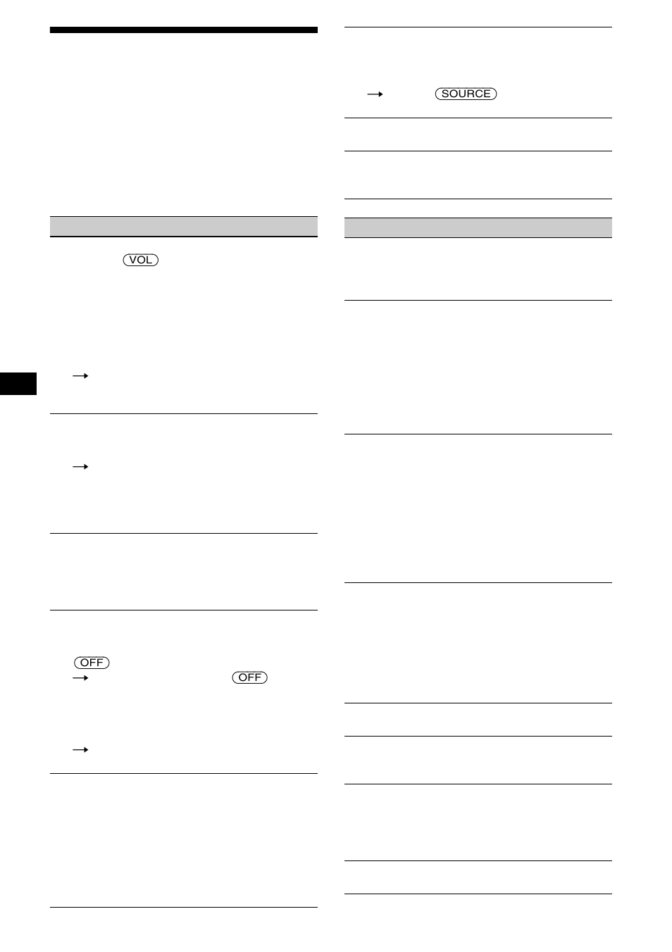 Guida alla soluzione dei problemi, 34 guida alla soluzione dei problemi | Sony CDX-M850MP User Manual | Page 140 / 178