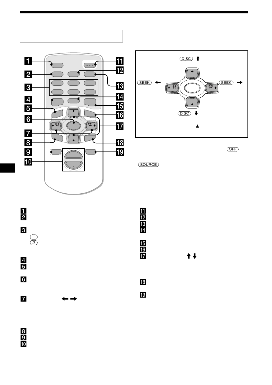 Bedieningselementen, 4bedieningselementen, Kaartafstandsbediening rm-x111 | Sony CDX-M850MP User Manual | Page 146 / 178