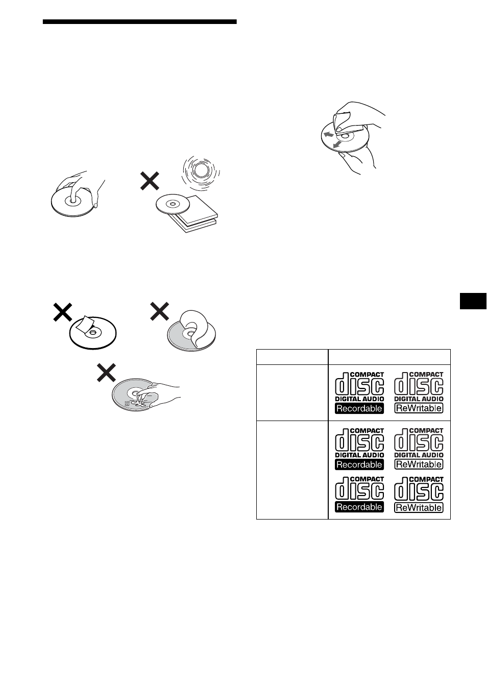 Opmerkingen over discs, 7opmerkingen over discs | Sony CDX-M850MP User Manual | Page 149 / 178