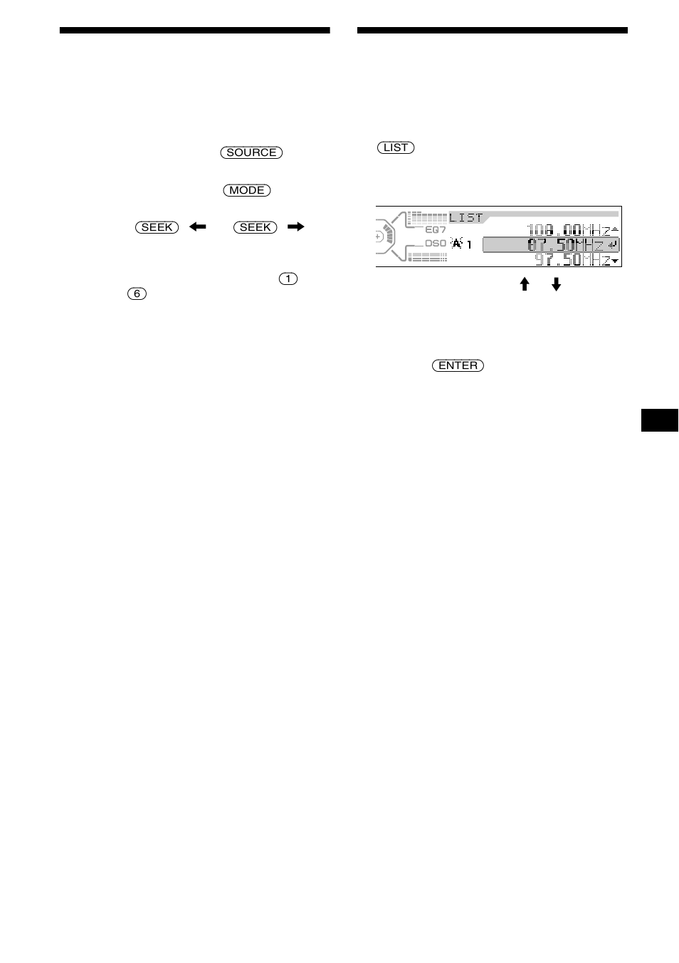 Alleen de gewenste zenders opslaan, Afstemmen op een zender in een lijst, List-up | 17 alleen de gewenste zenders opslaan | Sony CDX-M850MP User Manual | Page 159 / 178