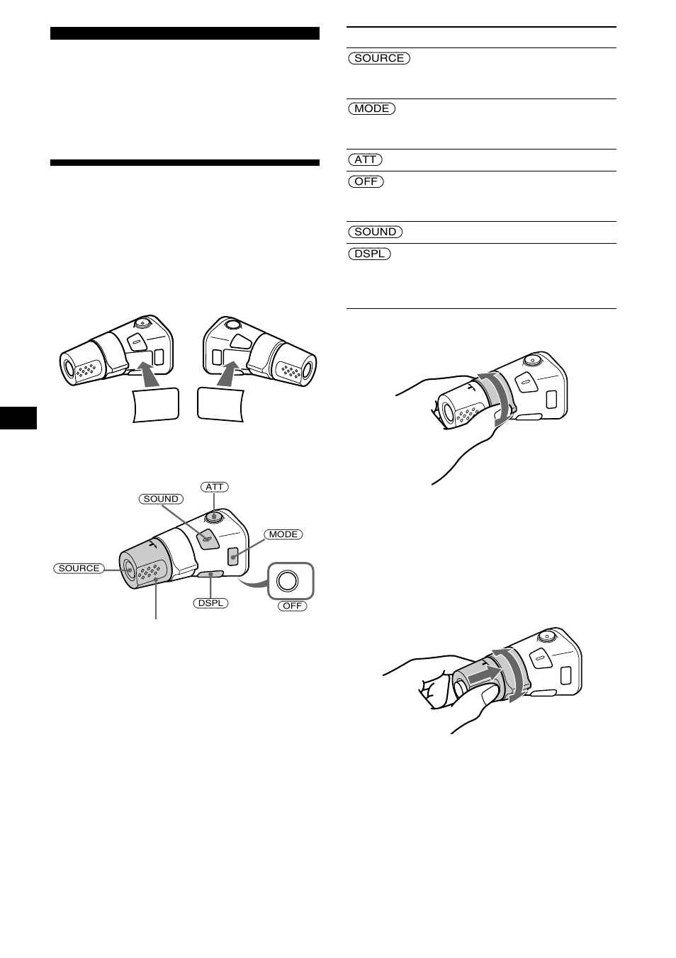 Andere functies, De bedieningssatelliet gebruiken | Sony CDX-M850MP User Manual | Page 164 / 178