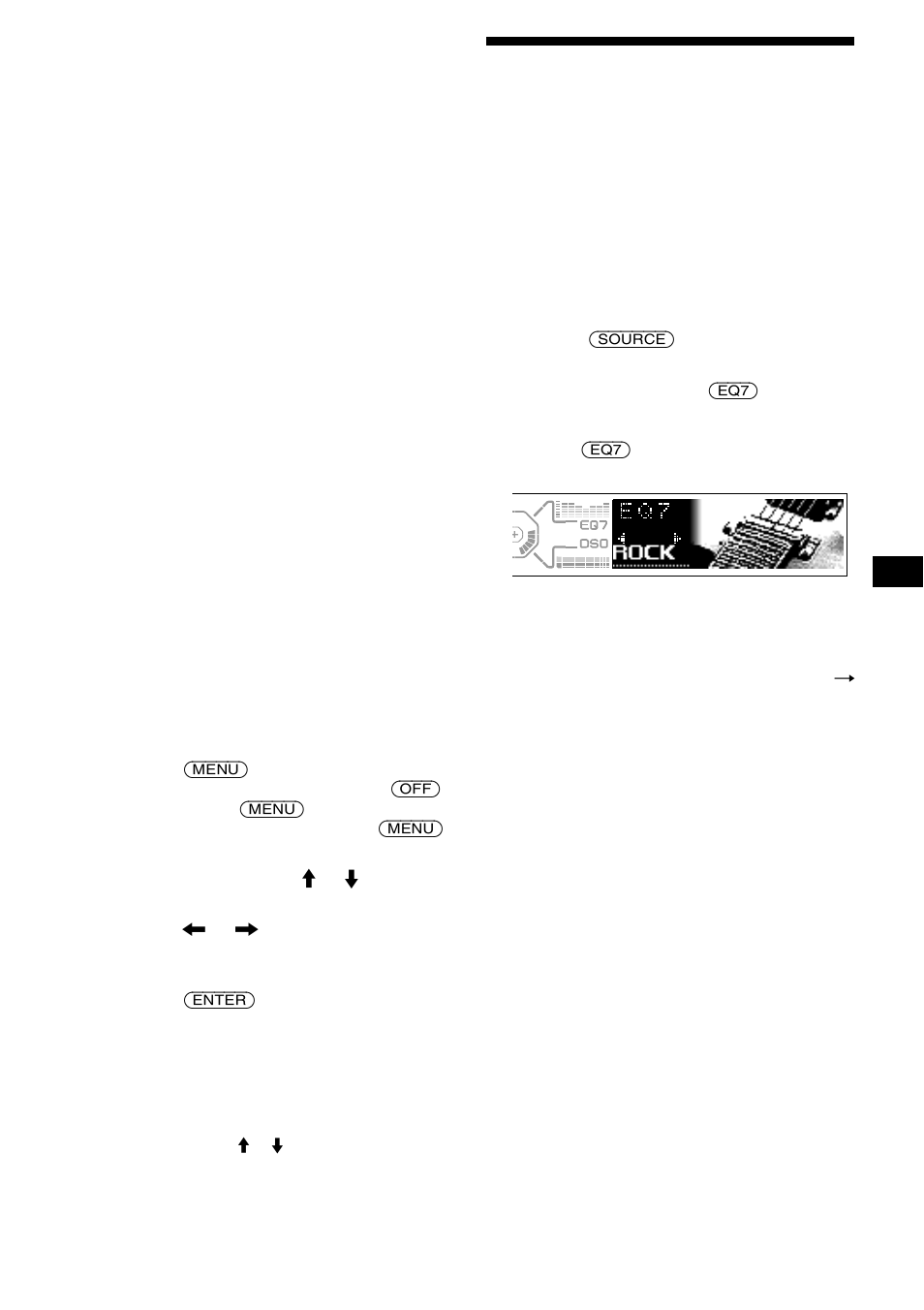 De equalizer instellen (eq7) | Sony CDX-M850MP User Manual | Page 167 / 178