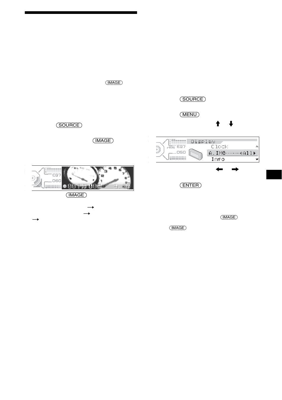 De displaystand en het displaybeeld selecteren, De displaystand en het displaybeeld, Selecteren | 27 de displaystand en het displaybeeld selecteren | Sony CDX-M850MP User Manual | Page 169 / 178