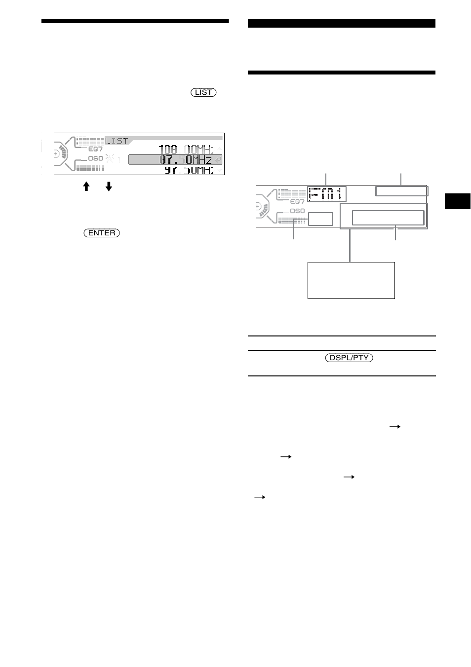 Tuning in a station through a list, List-up, Overview of rds | 17 tuning in a station through a list | Sony CDX-M850MP User Manual | Page 17 / 178