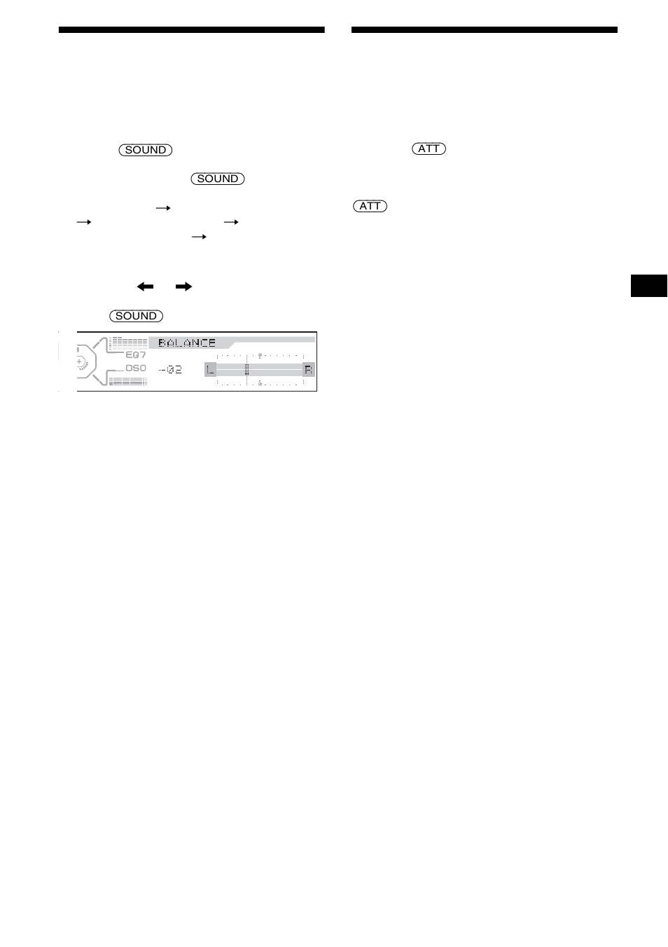 Adjusting the sound characteristics, Quickly attenuating the sound, 23 adjusting the sound characteristics | Sony CDX-M850MP User Manual | Page 23 / 178