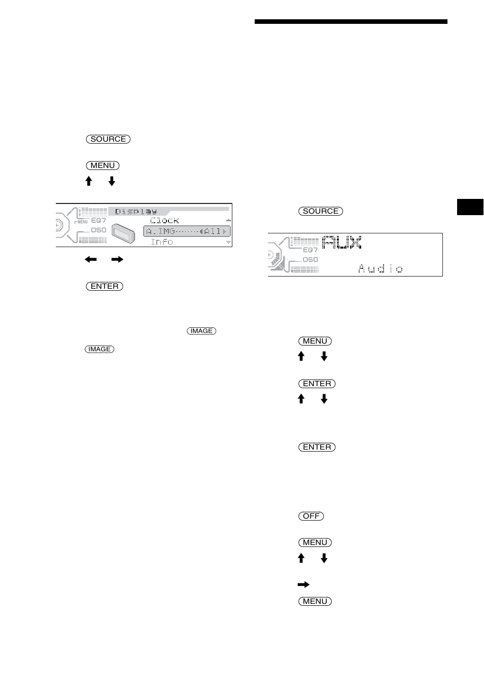 Connecting auxiliary audio equipment | Sony CDX-M850MP User Manual | Page 27 / 178