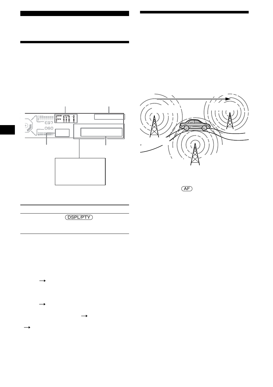 Übersicht über rds, Af-funktion, Optimale empfangsqualität — af-funktion | Sony CDX-M850MP User Manual | Page 52 / 178