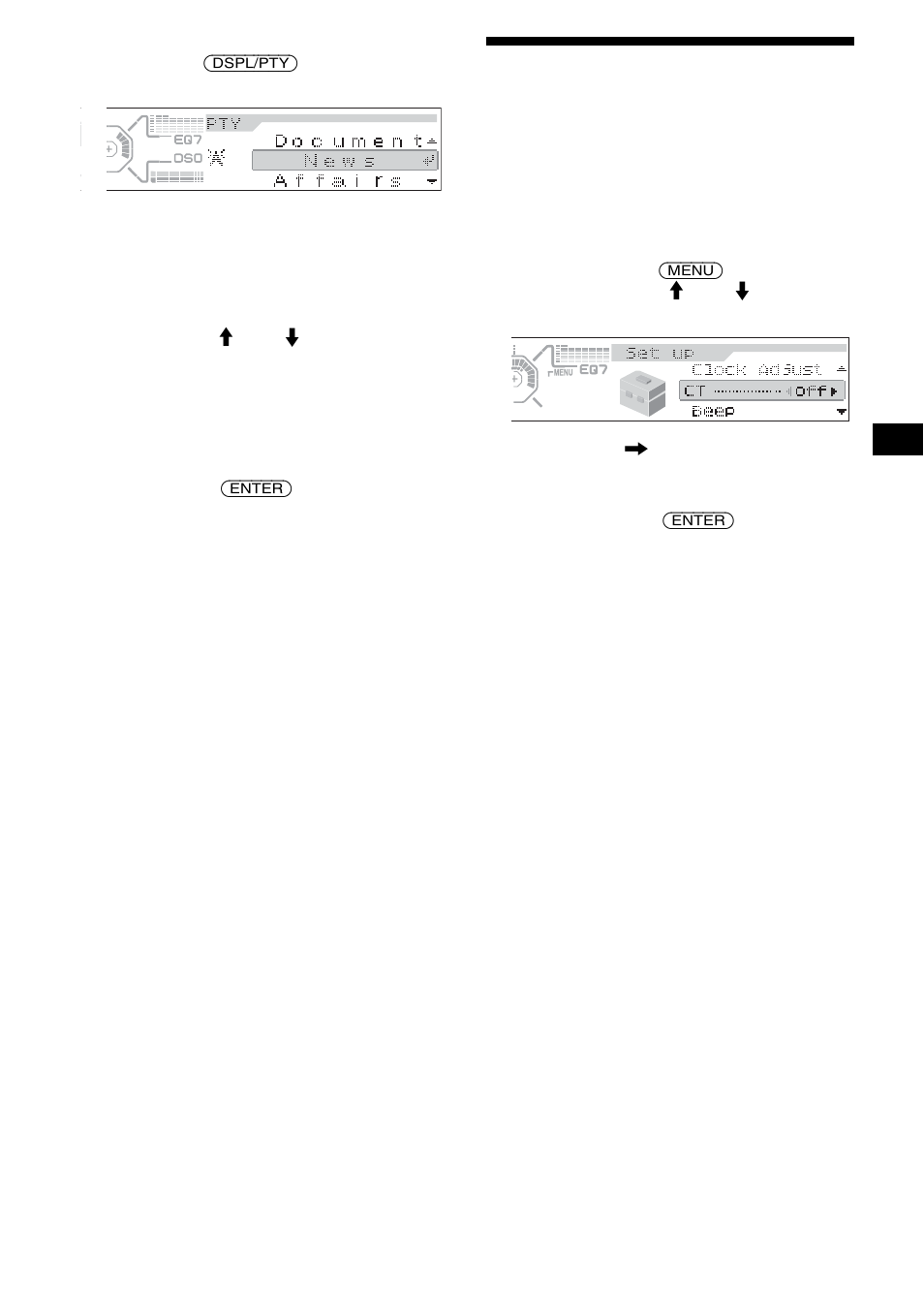 Automatisches einstellen der uhr, Seite 21 | Sony CDX-M850MP User Manual | Page 55 / 178