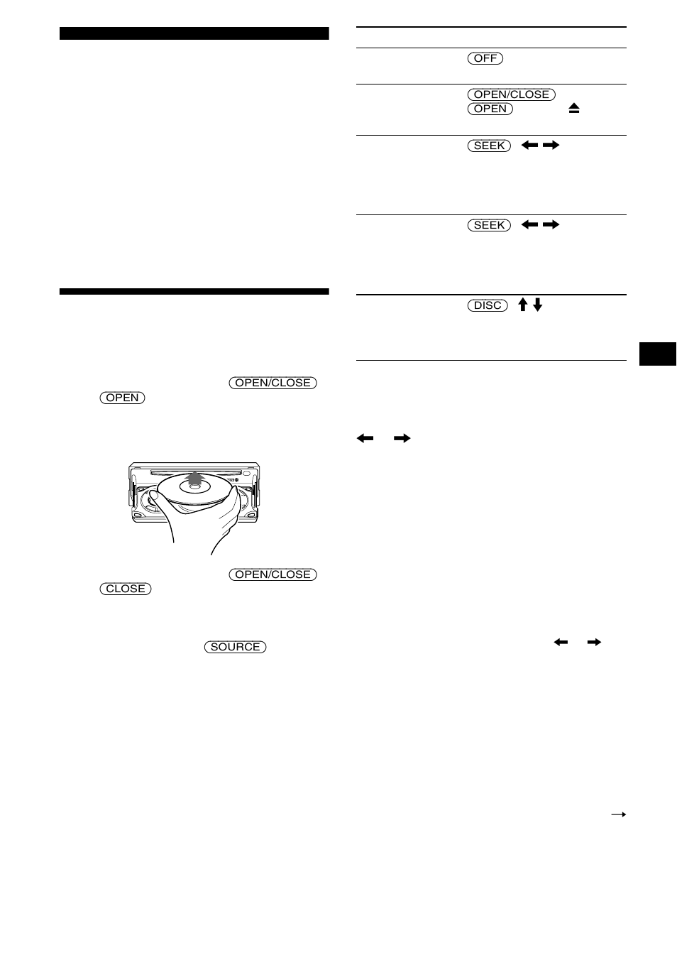 Lecteur cd lecteur cd ou md (en option), Lecture d’un disque | Sony CDX-M850MP User Manual | Page 81 / 178