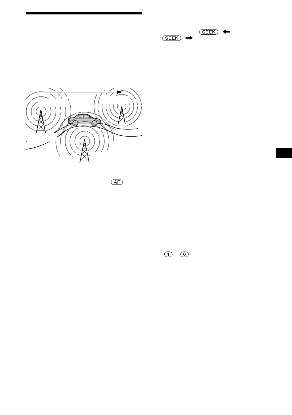 Fonction af, Resyntonisation automatique pour une, Réception optimale — fonction af | Sony CDX-M850MP User Manual | Page 89 / 178