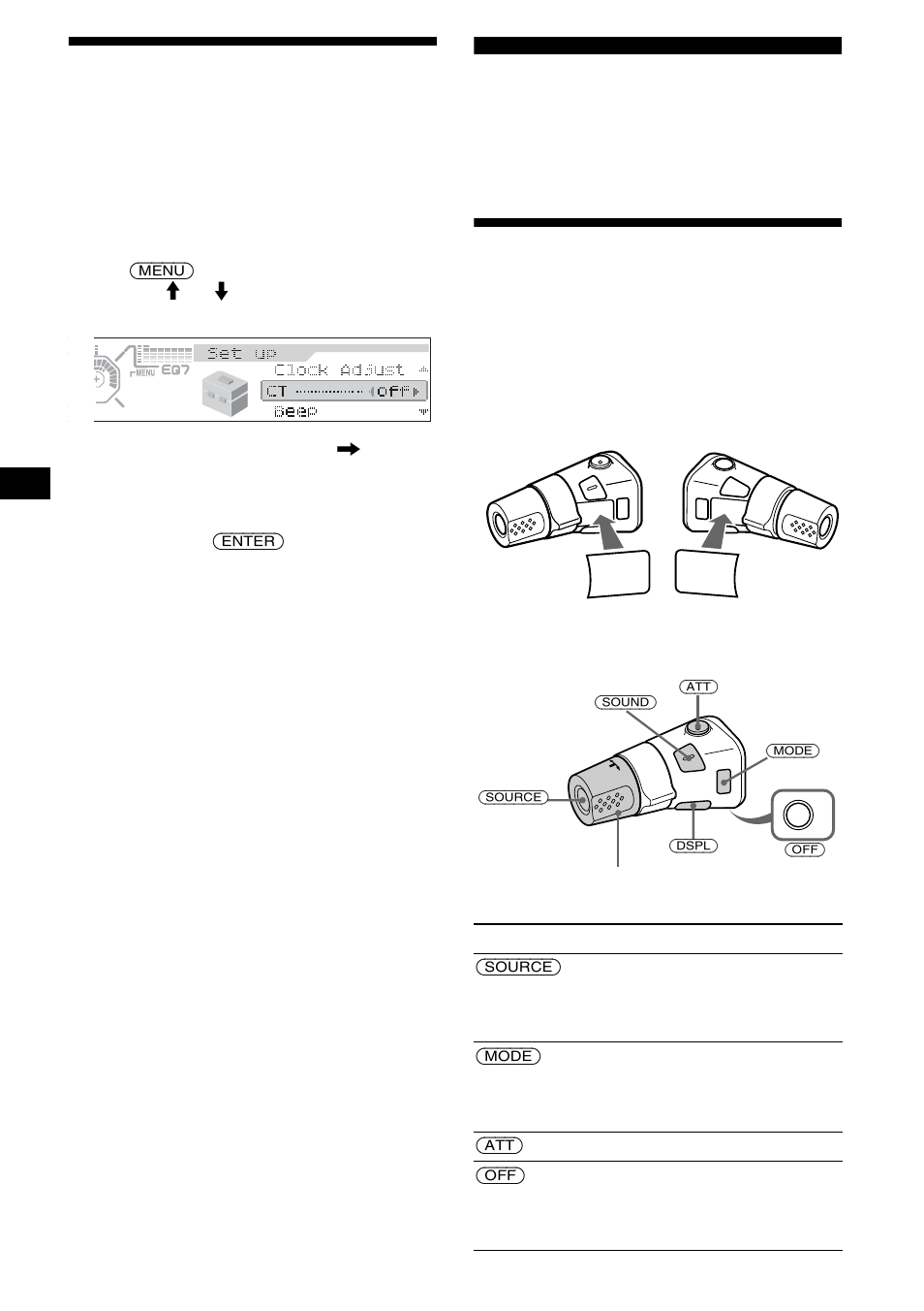 Réglage automatique de l’horloge, Autres fonctions, Utilisation du satellite de commande | 22 réglage automatique de l’horloge | Sony CDX-M850MP User Manual | Page 92 / 178