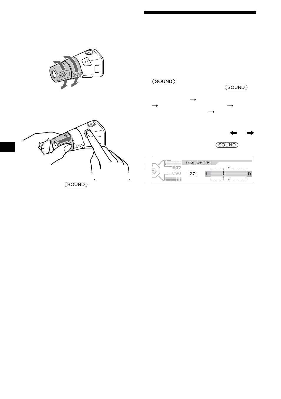 Réglage des caractéristiques du son | Sony CDX-M850MP User Manual | Page 94 / 178