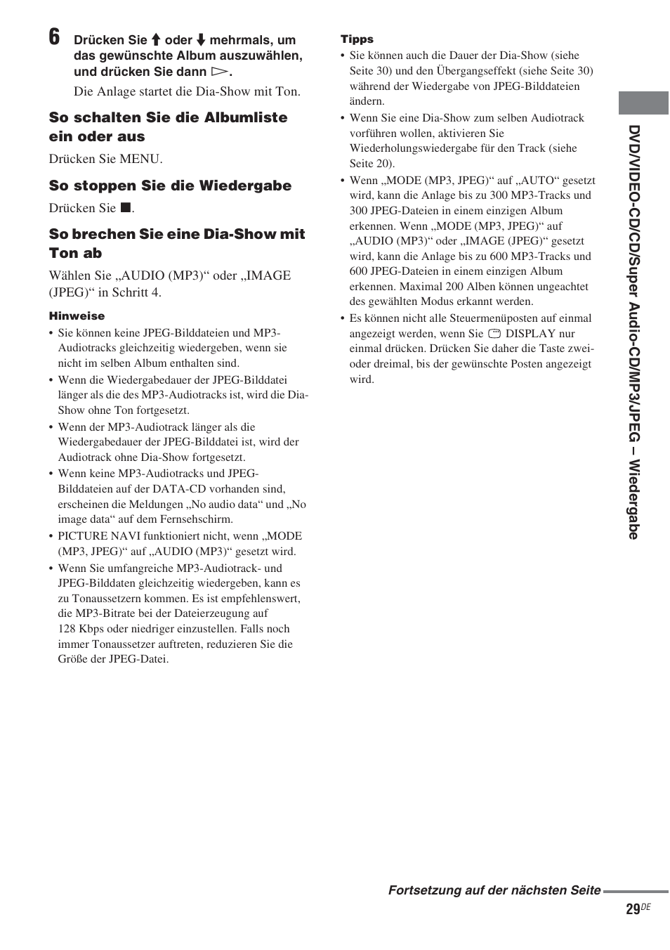 Sony CMT-WS2D User Manual | Page 29 / 244