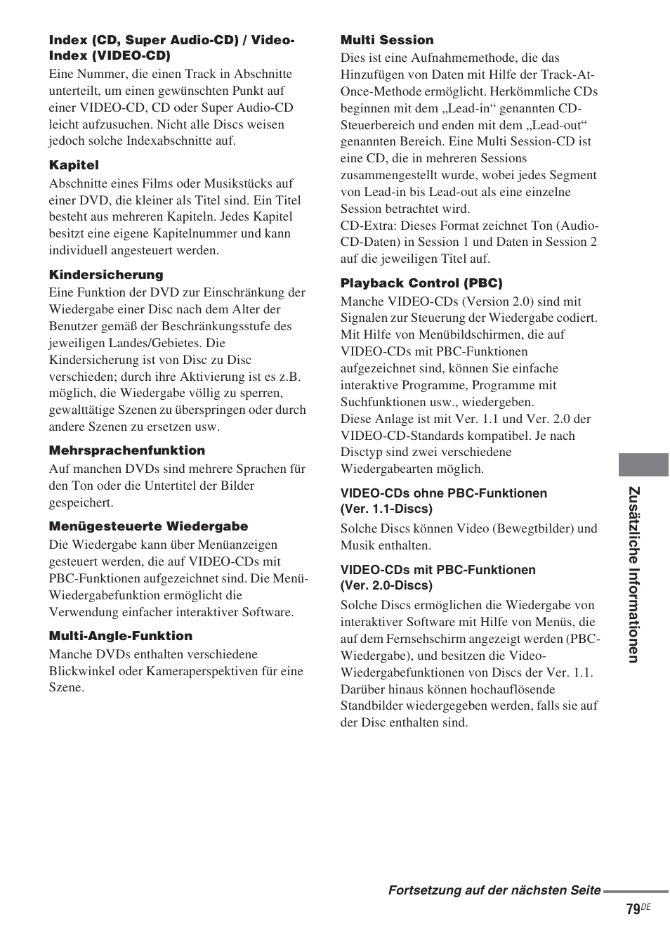 Sony CMT-WS2D User Manual | Page 79 / 244