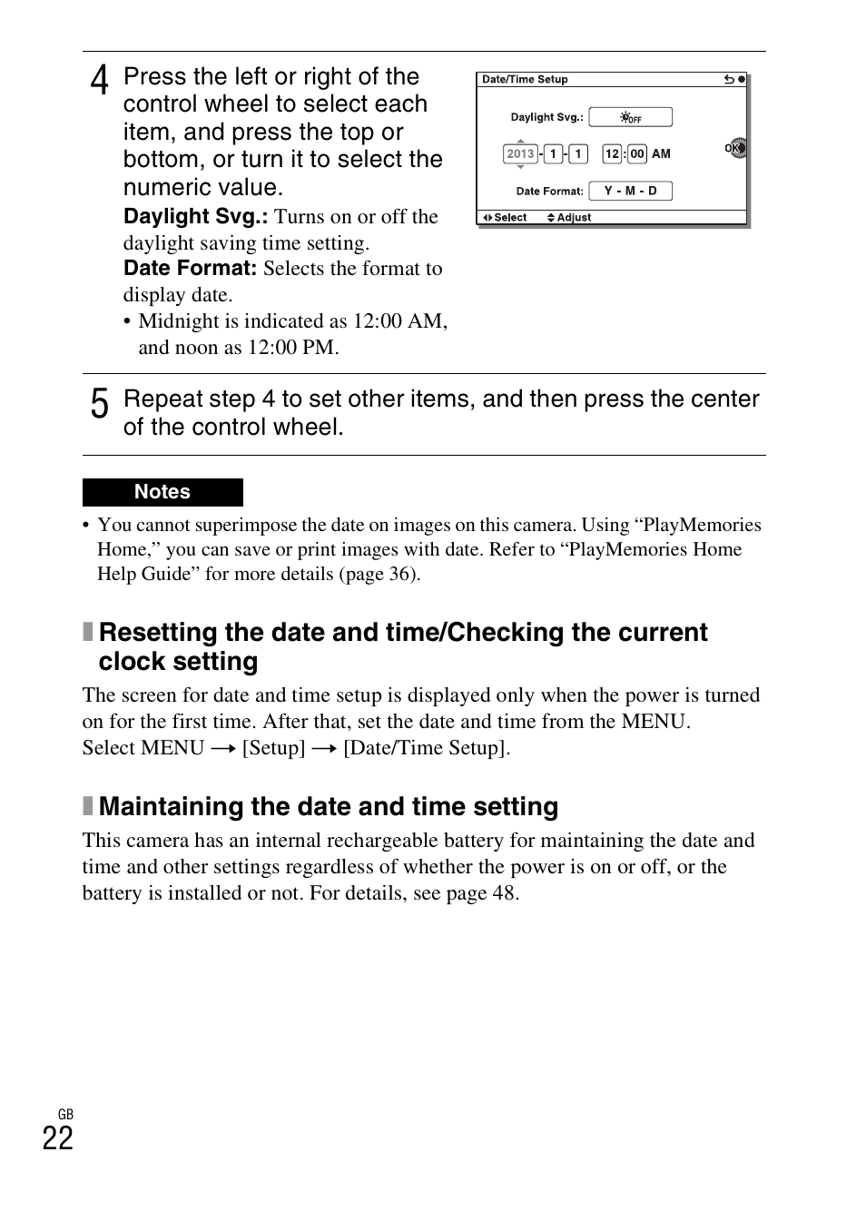 Sony ILCE-3000 User Manual | Page 22 / 579