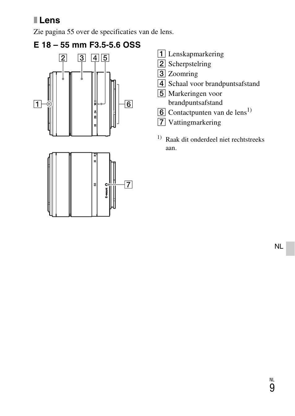 Xlens | Sony ILCE-3000 User Manual | Page 349 / 579