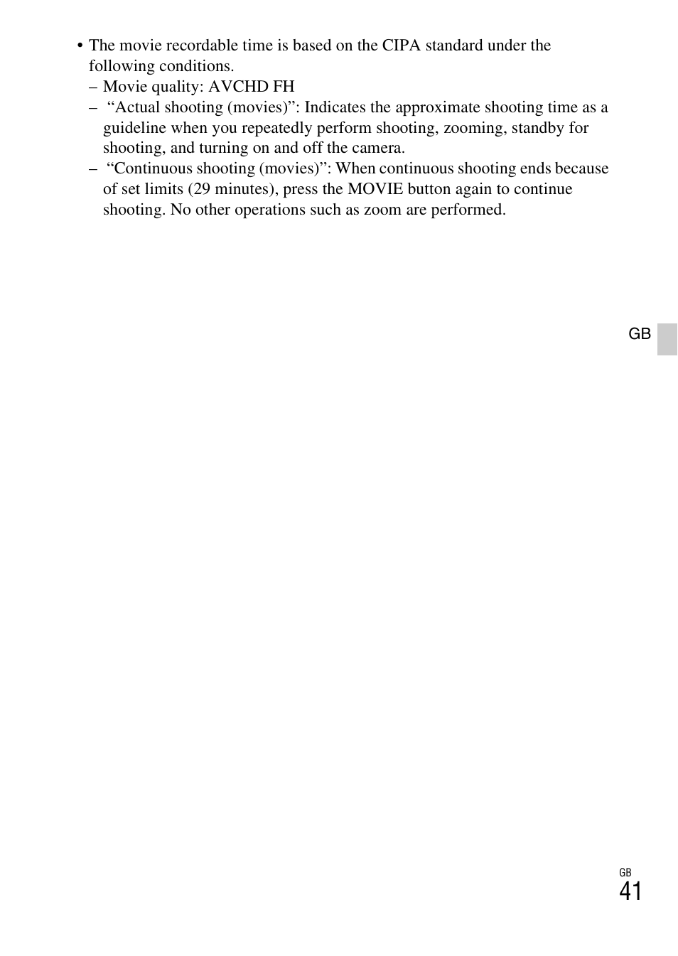 Sony ILCE-3000 User Manual | Page 41 / 579