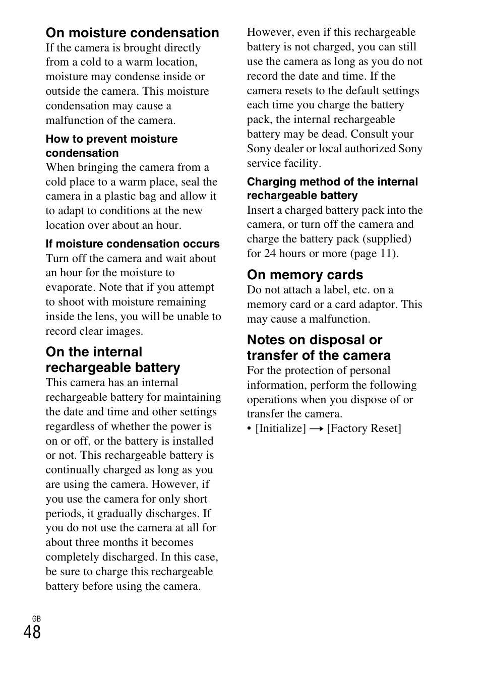 Sony ILCE-3000 User Manual | Page 48 / 579