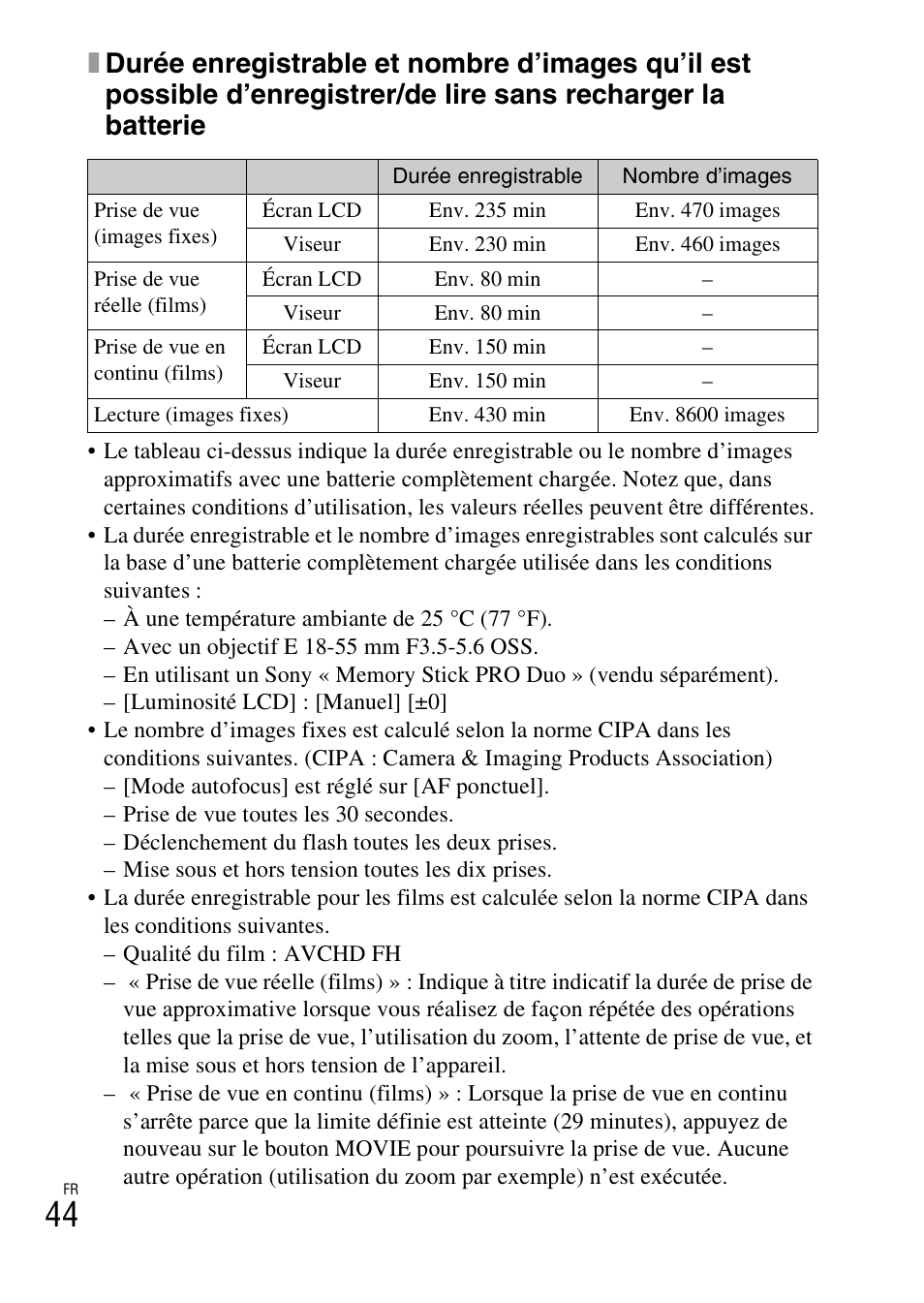 Sony ILCE-3000 User Manual | Page 98 / 579