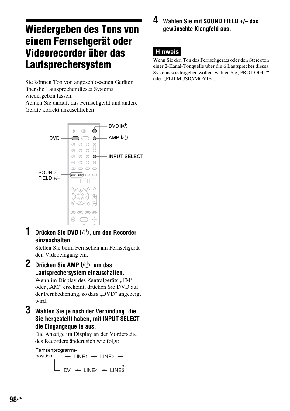 Lautsprechersystem | Sony DAR-RD100 User Manual | Page 228 / 520