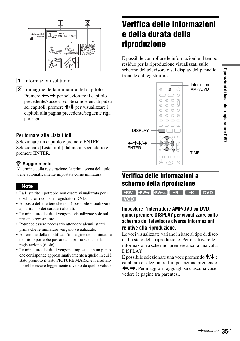 Per tornare alla lista titoli | Sony DAR-RD100 User Manual | Page 427 / 520