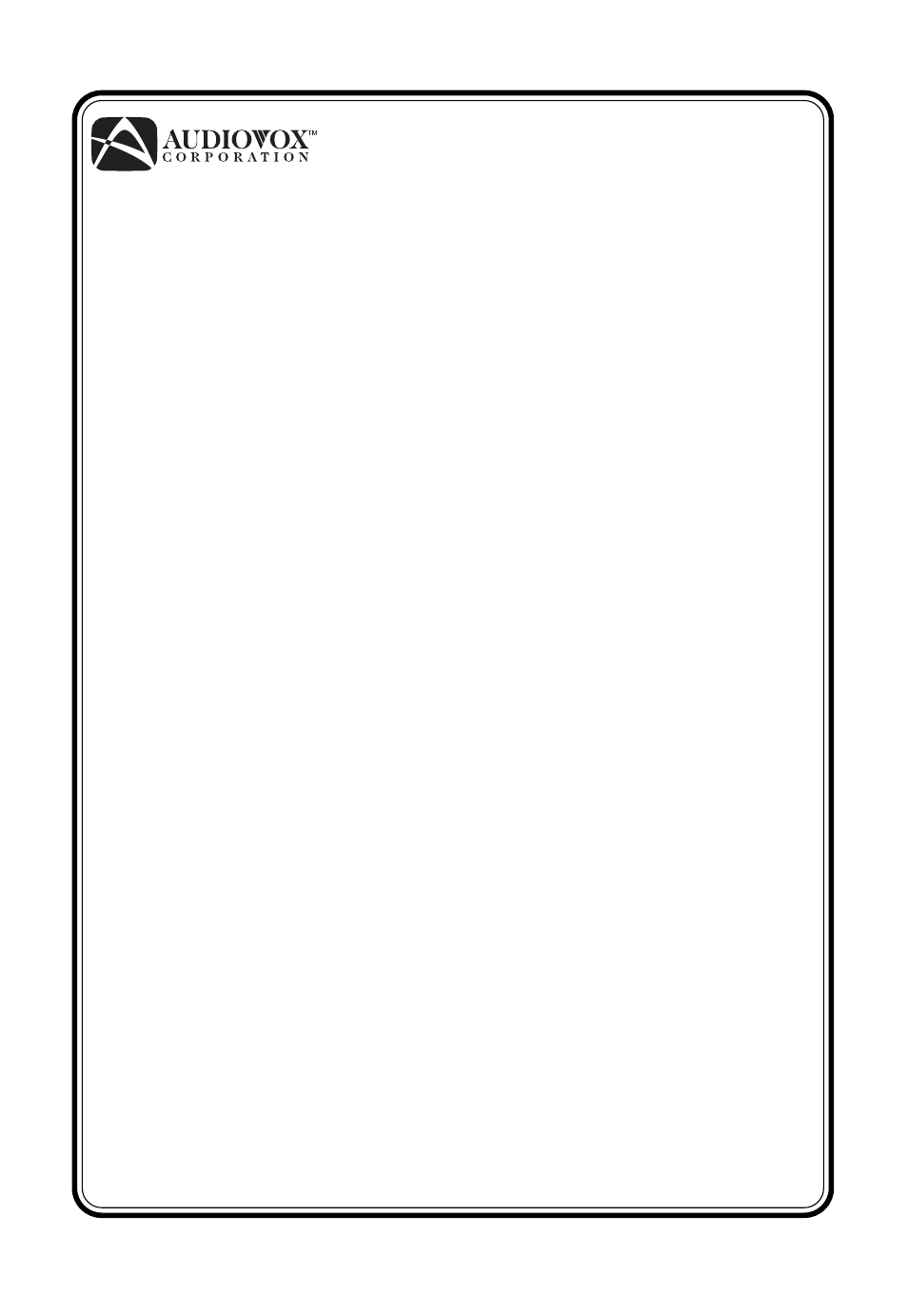 12 month limited warranty, Applies to audiovox video products | Audiovox VBP58 User Manual | Page 33 / 34