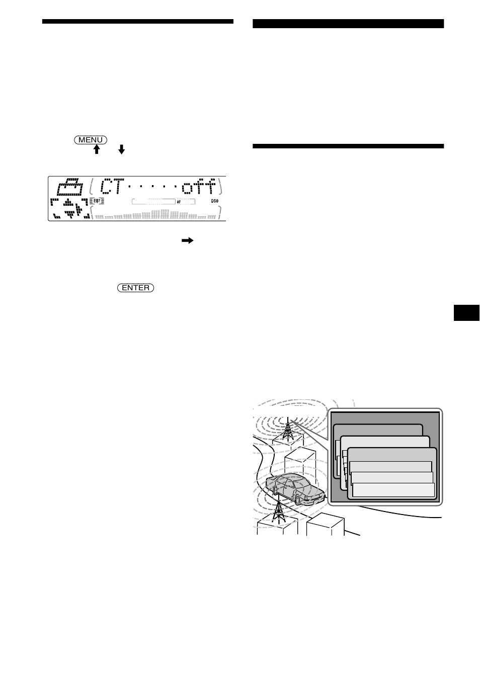 Réglage automatique de l’heure, Aperçu de la fonction dab, Fonction dab (en option) | 21 réglage automatique de l’heure | Sony MDX-M690 User Manual | Page 103 / 206