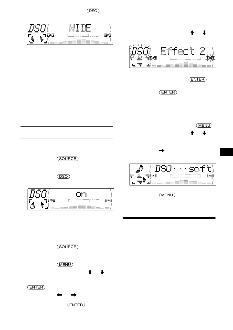 Source sound memory (ssm), O 27 | Sony MDX-M690 User Manual | Page 109 / 206