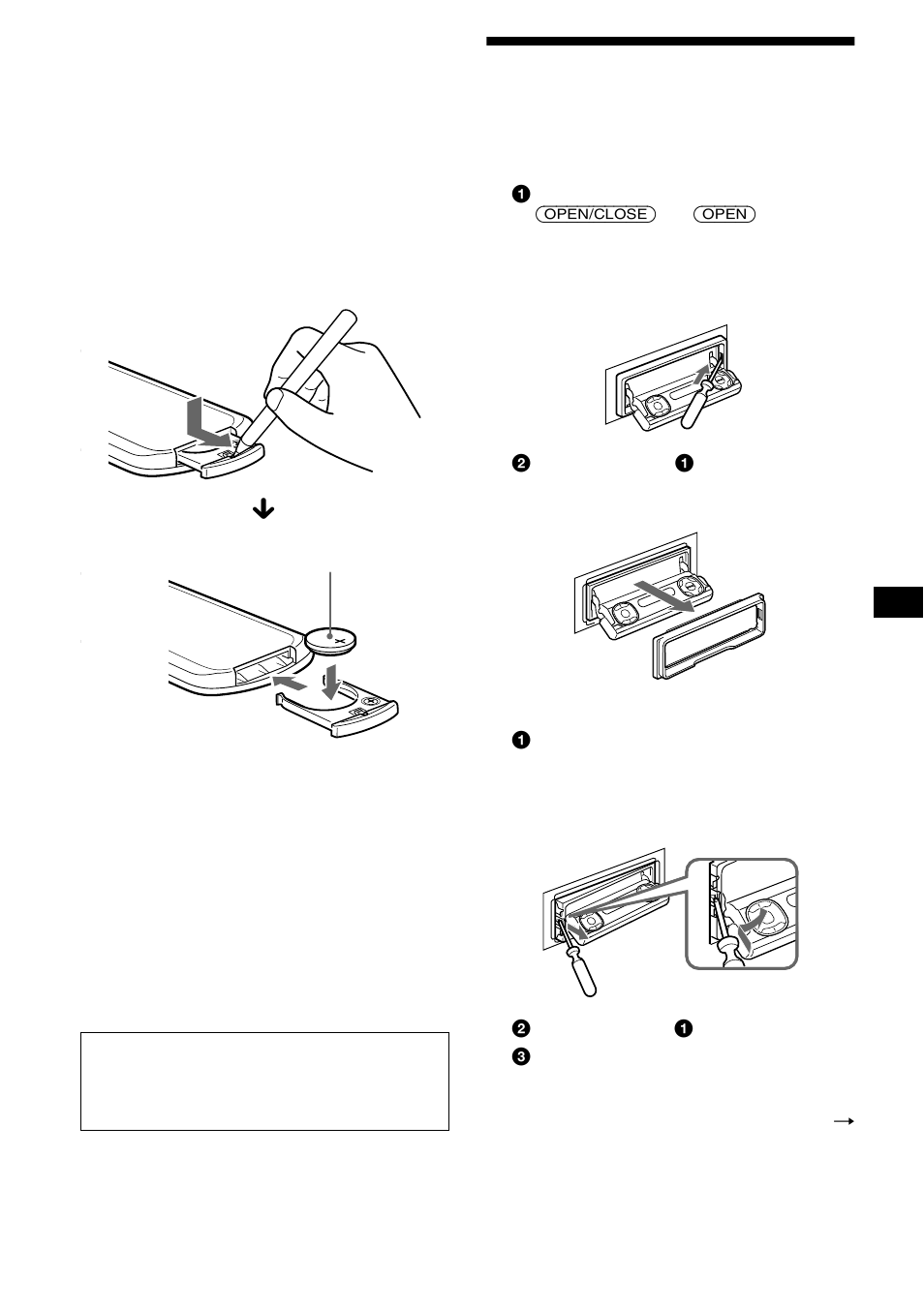 Démontage de l’appareil | Sony MDX-M690 User Manual | Page 119 / 206