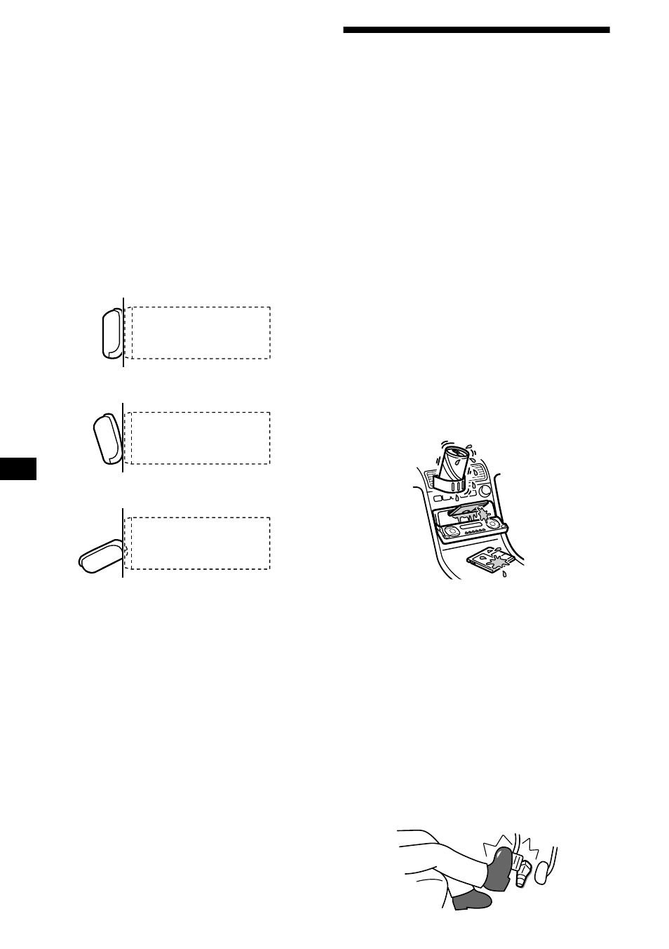 Precauzioni | Sony MDX-M690 User Manual | Page 130 / 206