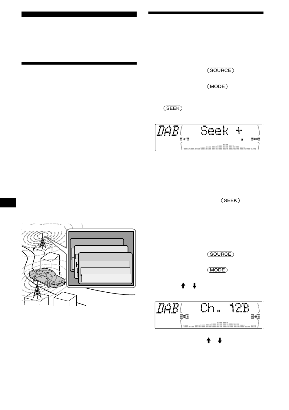 Dab (opzionale), Presentazione del sistema dab, Operazioni di base per il sistema dab | Sony MDX-M690 User Manual | Page 144 / 206