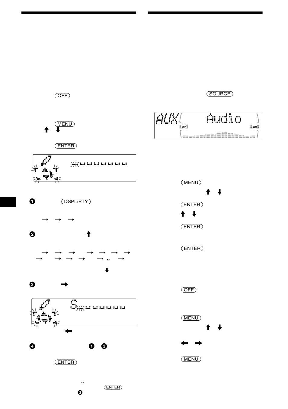 Assegnazione di un nome ad un display in movimento, Solo cdx-m770) | Sony MDX-M690 User Manual | Page 158 / 206