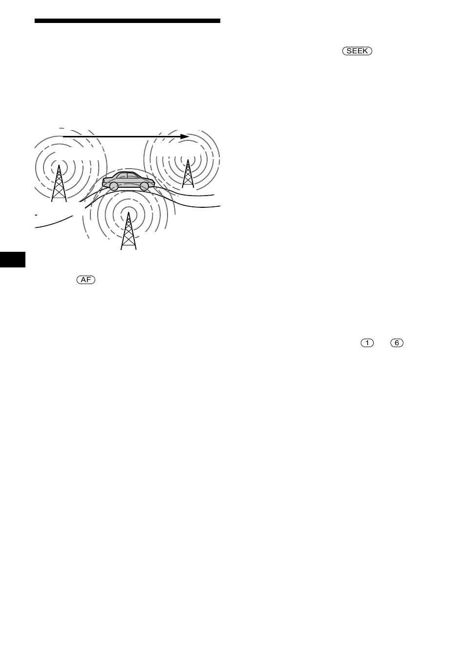 Automatic retuning for best reception results, Af function, 18 automatic retuning for best reception results | Sony MDX-M690 User Manual | Page 18 / 206